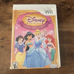 Disney Princess Enchanted Journey Nintendo Wii Video Game Complete With Manual